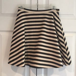 Anthropologie Striped Skirt